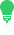 a green icon of a lightbulb